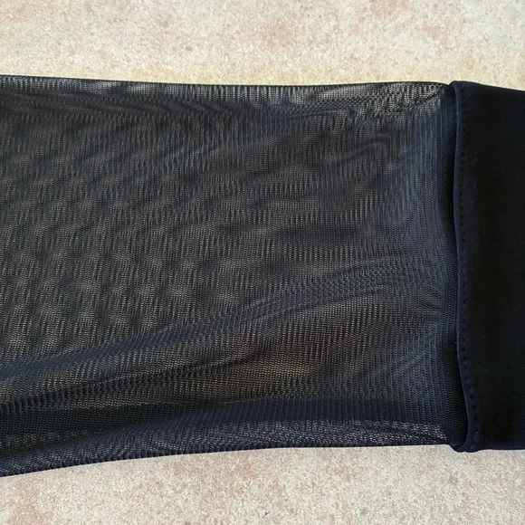 Joseph Ribkoff Black Mesh Cover Up - Picture 11 of 15